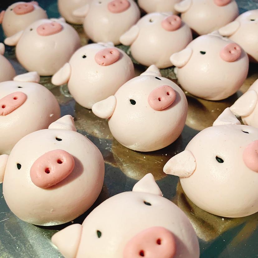 猪猪汤圆卡通汤圆大集合