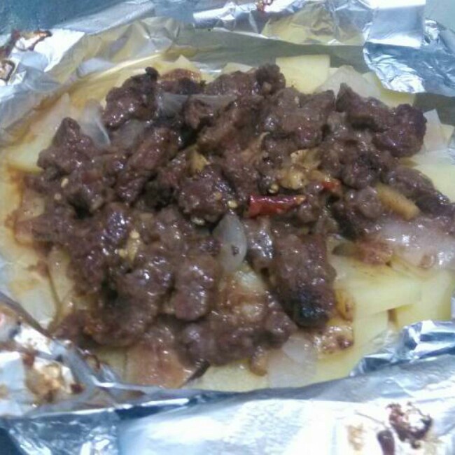 锡纸牛肉