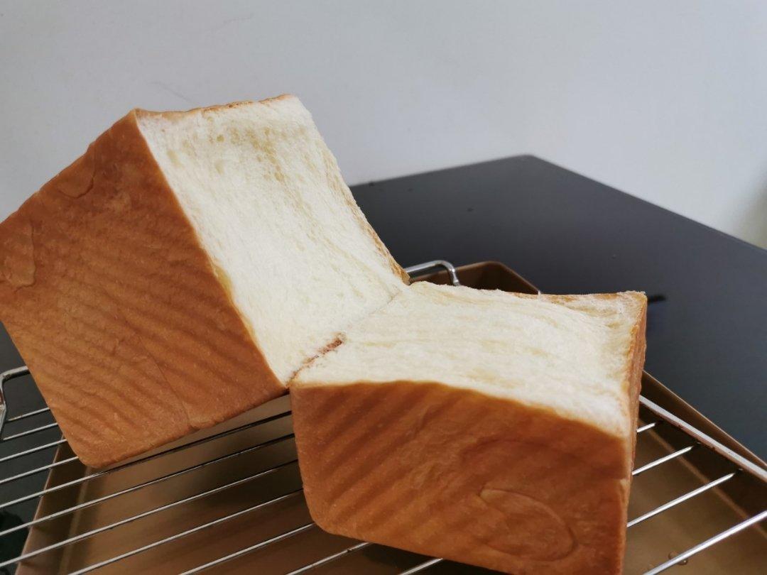 超软拉丝牛奶吐司🍞一次发酵