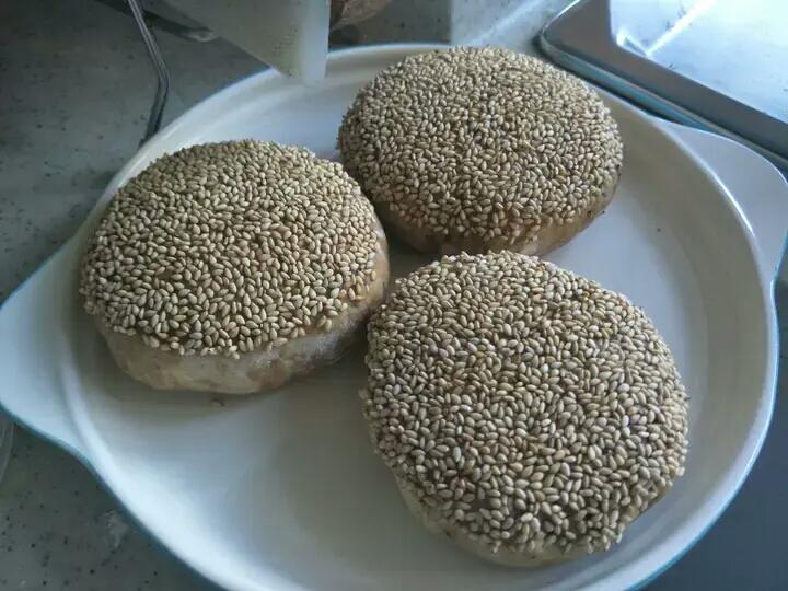 千层芝麻酱烧饼