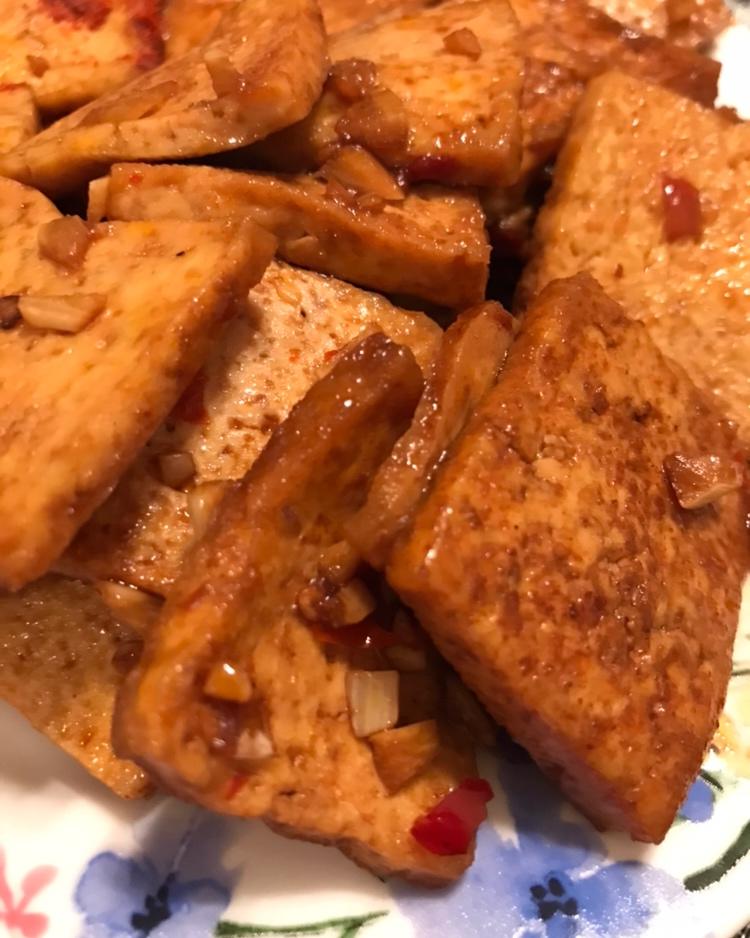 家常菜-香煎豆腐