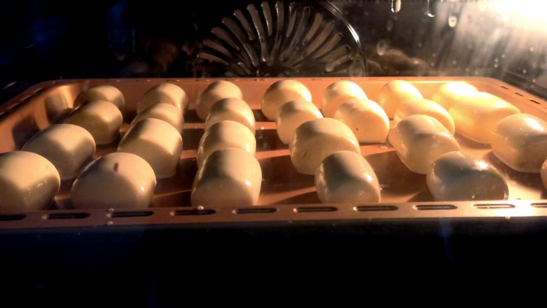 超简单奶香石头面包