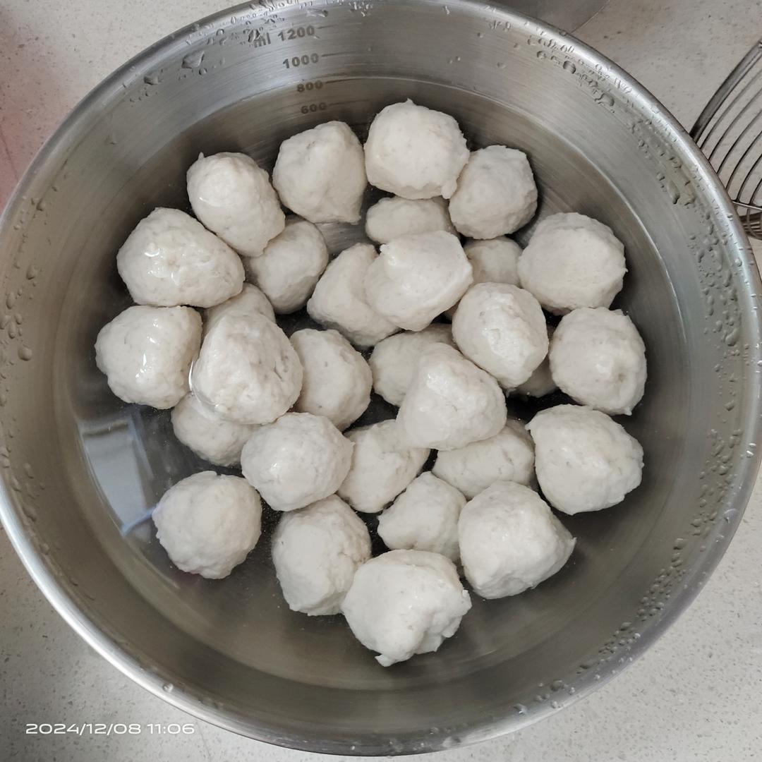 鸡胸肉丸子，超Q弹