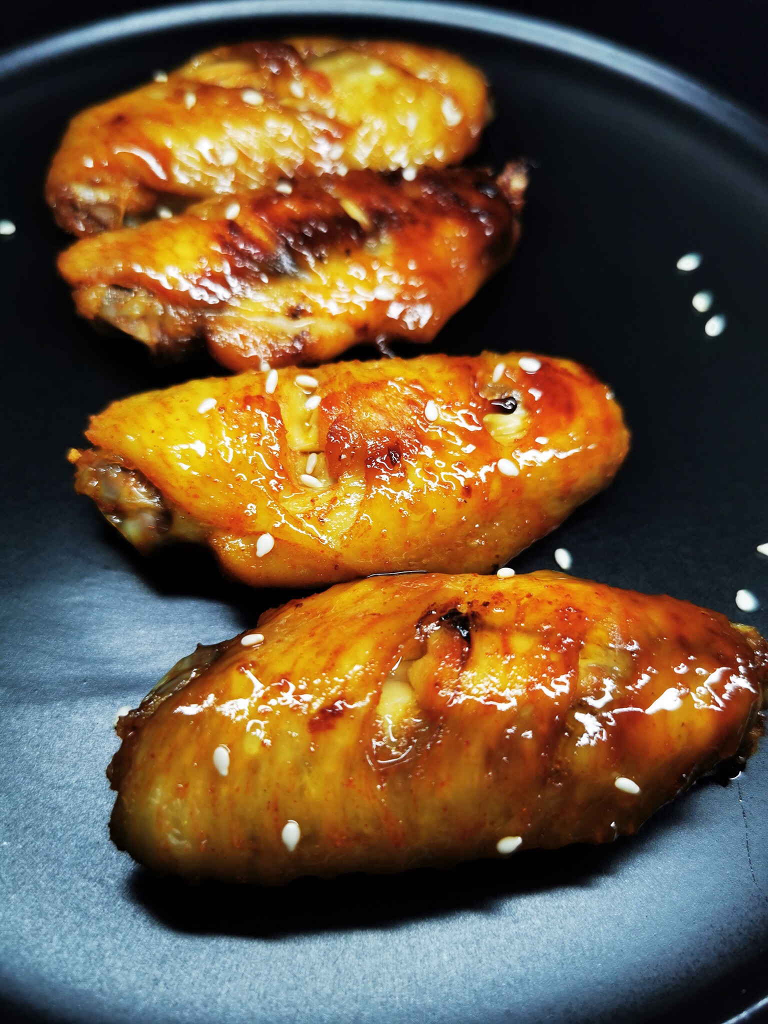 蜜汁鸡翅🐔奥尔良烤翅一人份「简易小烤箱版」的做法