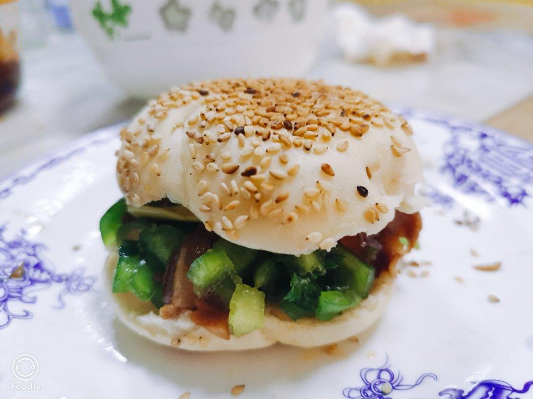 肉夹馍(白吉馍的制作)