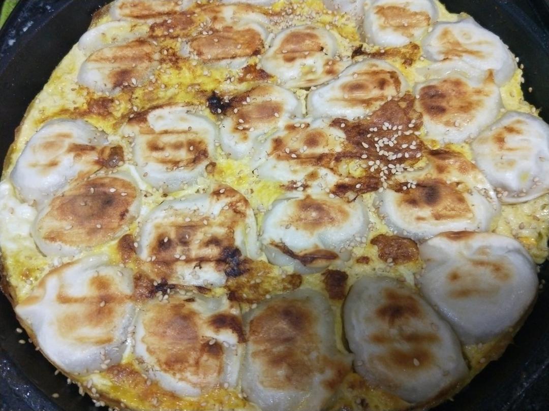 懒人快手抱蛋煎饺