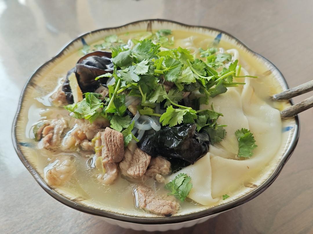 羊肉炝锅烩面