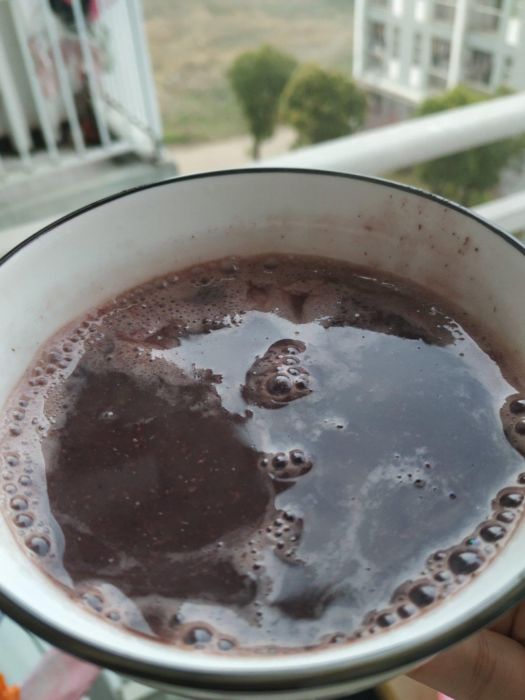 红枣黑米糊（豆浆机版本）