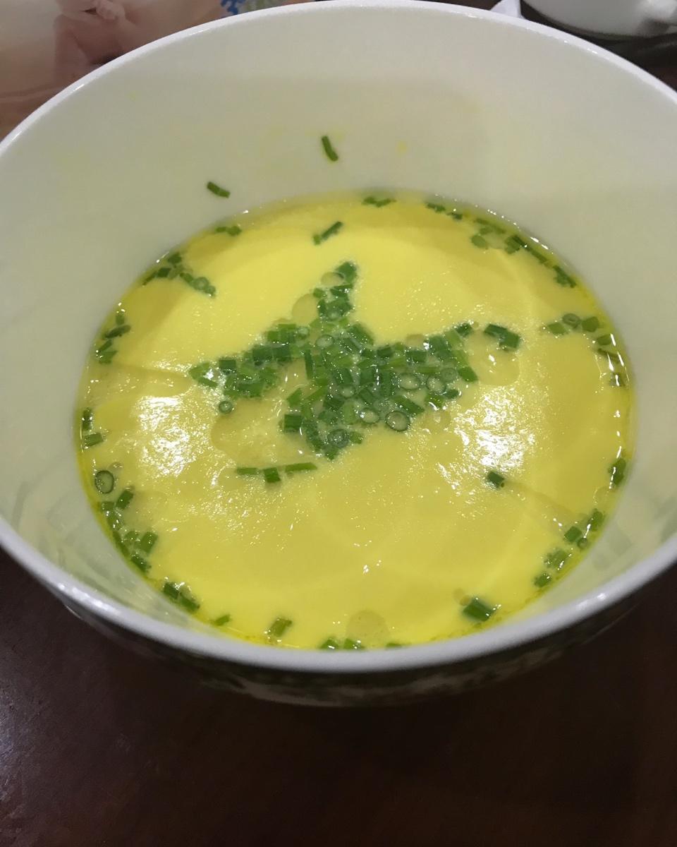 蒸蛋羹 Steamed Egg Pudding