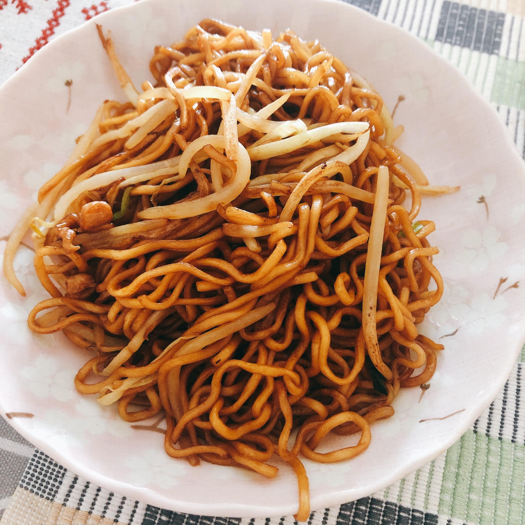 豉油皇炒面，最详细的教程，家常做法