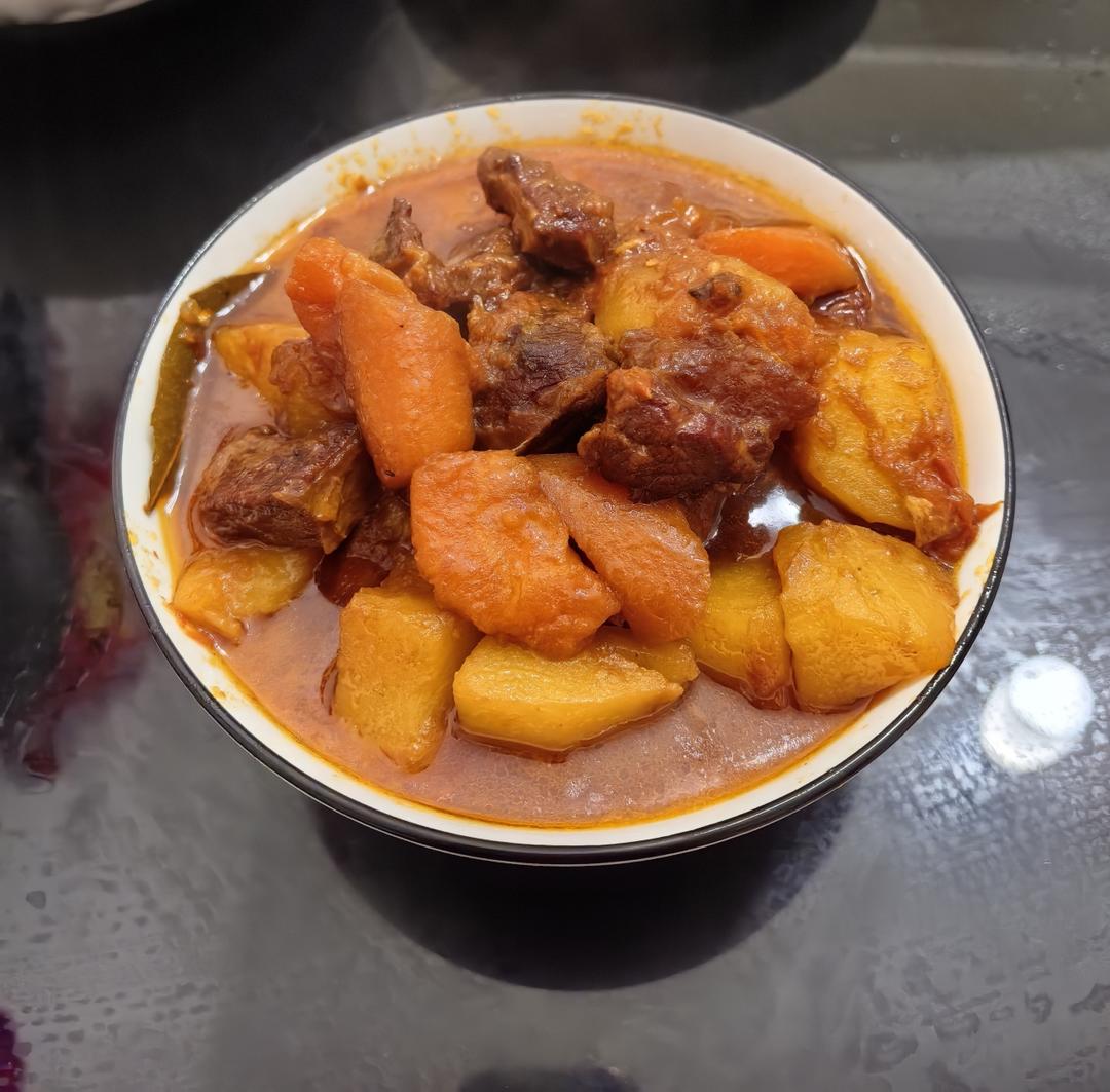 番茄土豆炖牛腩