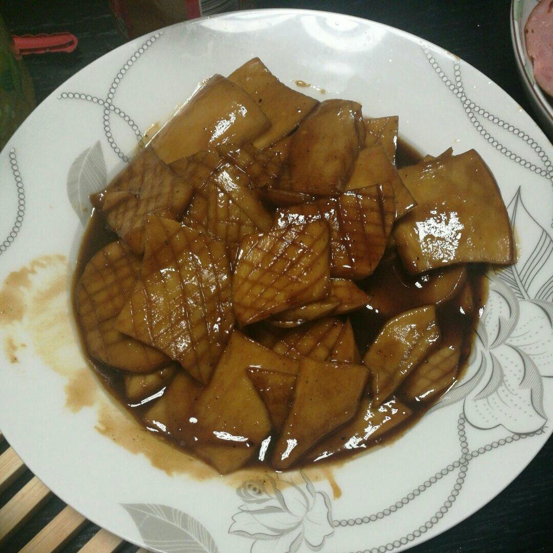 酱汁杏鲍菇