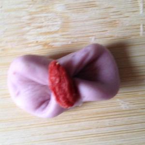 小帽子紫薯花馒头的做法 步骤11