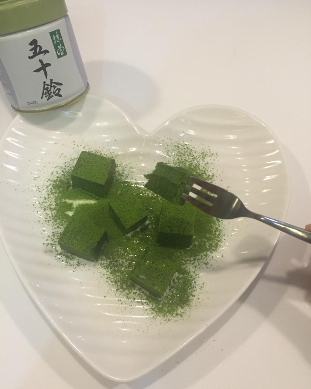 抹茶生巧（不用刀就能完美切割的方法）