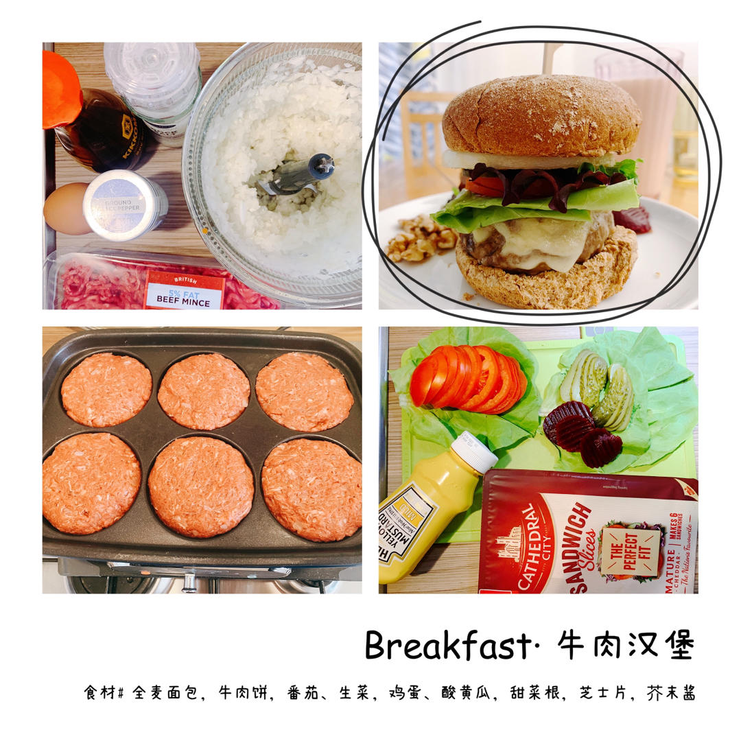 超详细汉堡牛肉饼｜附自制汉堡搭配#Healthymeals#减脂必撸16