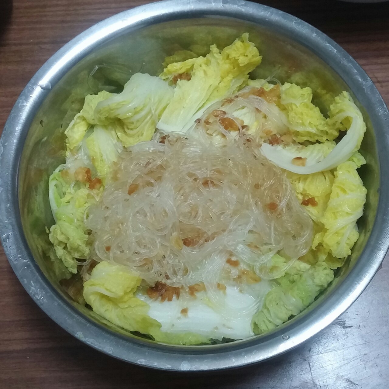 蒜蓉粉丝娃娃菜