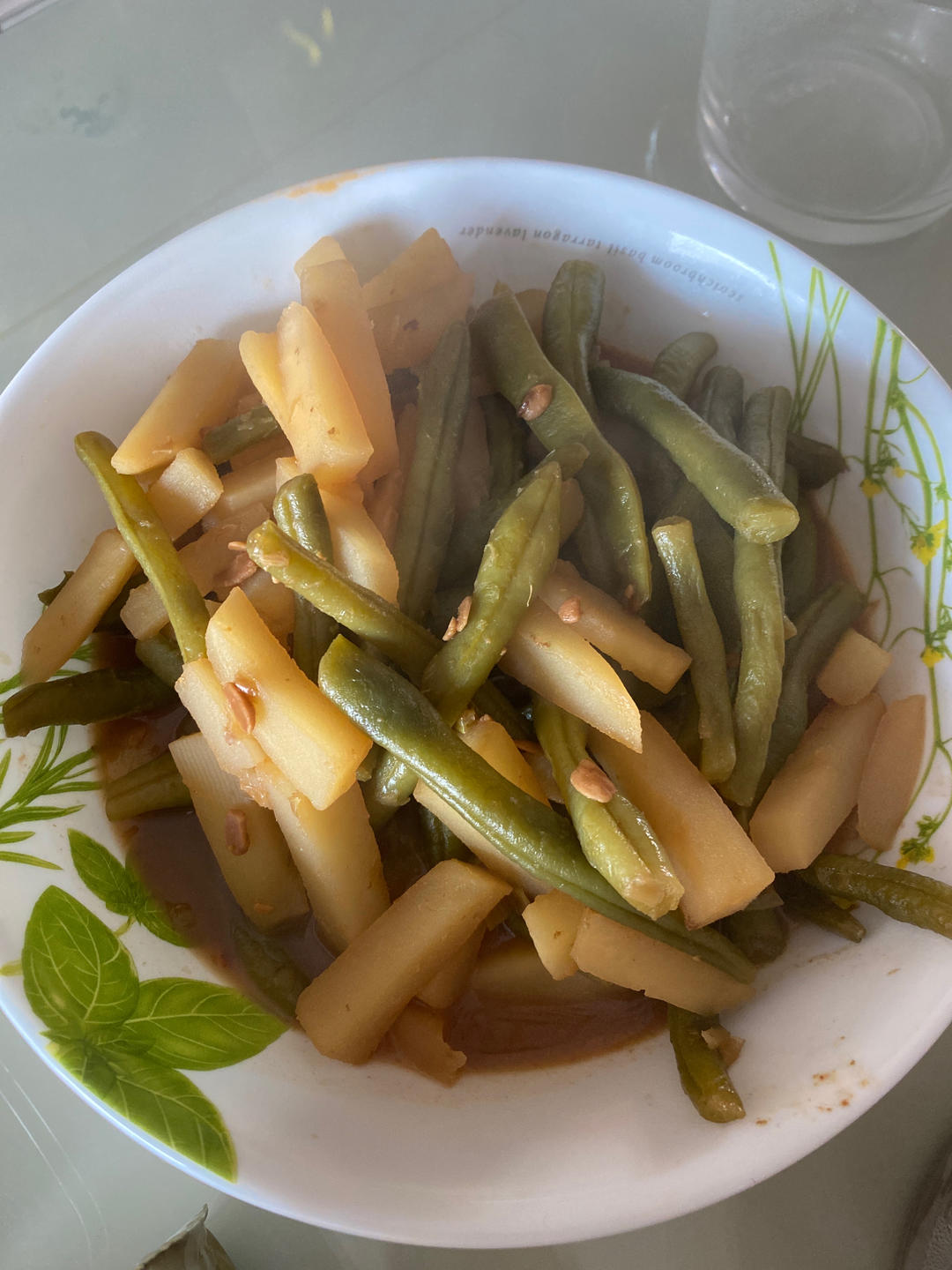 土豆炖豆角