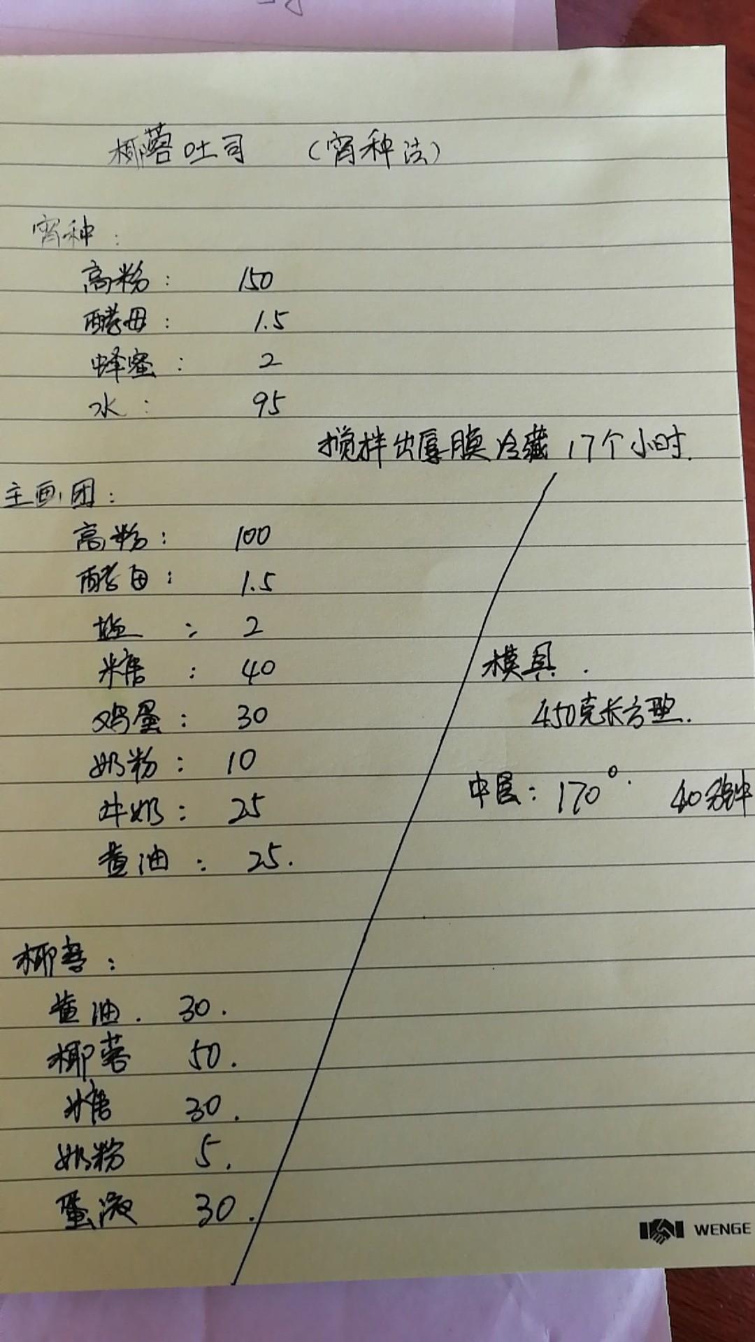 纯奶手撕吐司的做法 步骤1