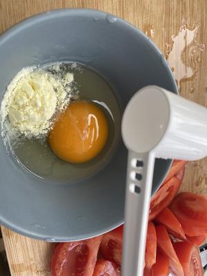 西红柿炒蛋意面的做法 步骤1