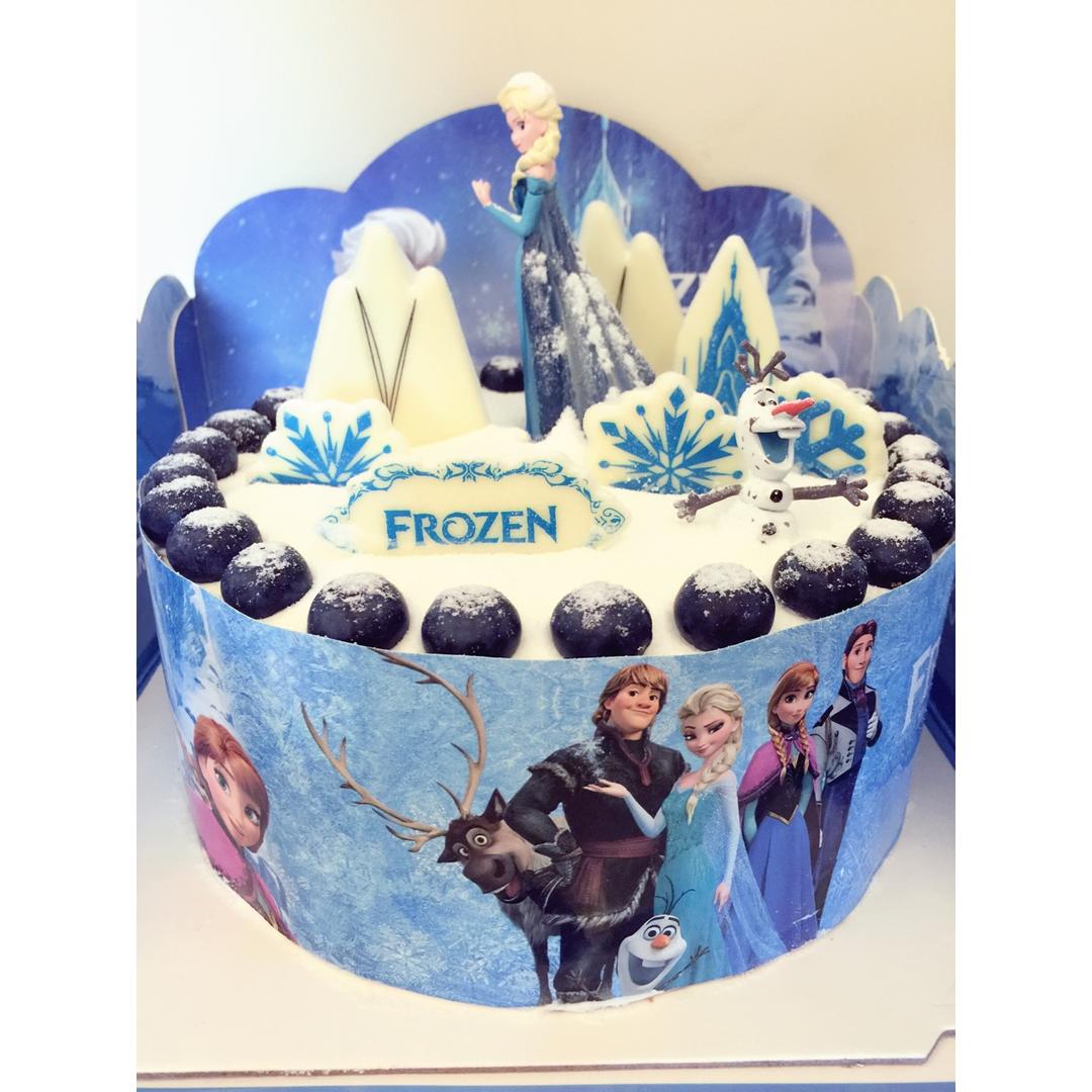 冰雪奇缘蛋糕