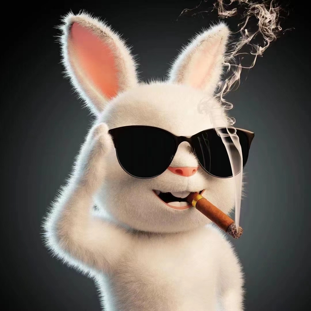 酷酷兔抽烟