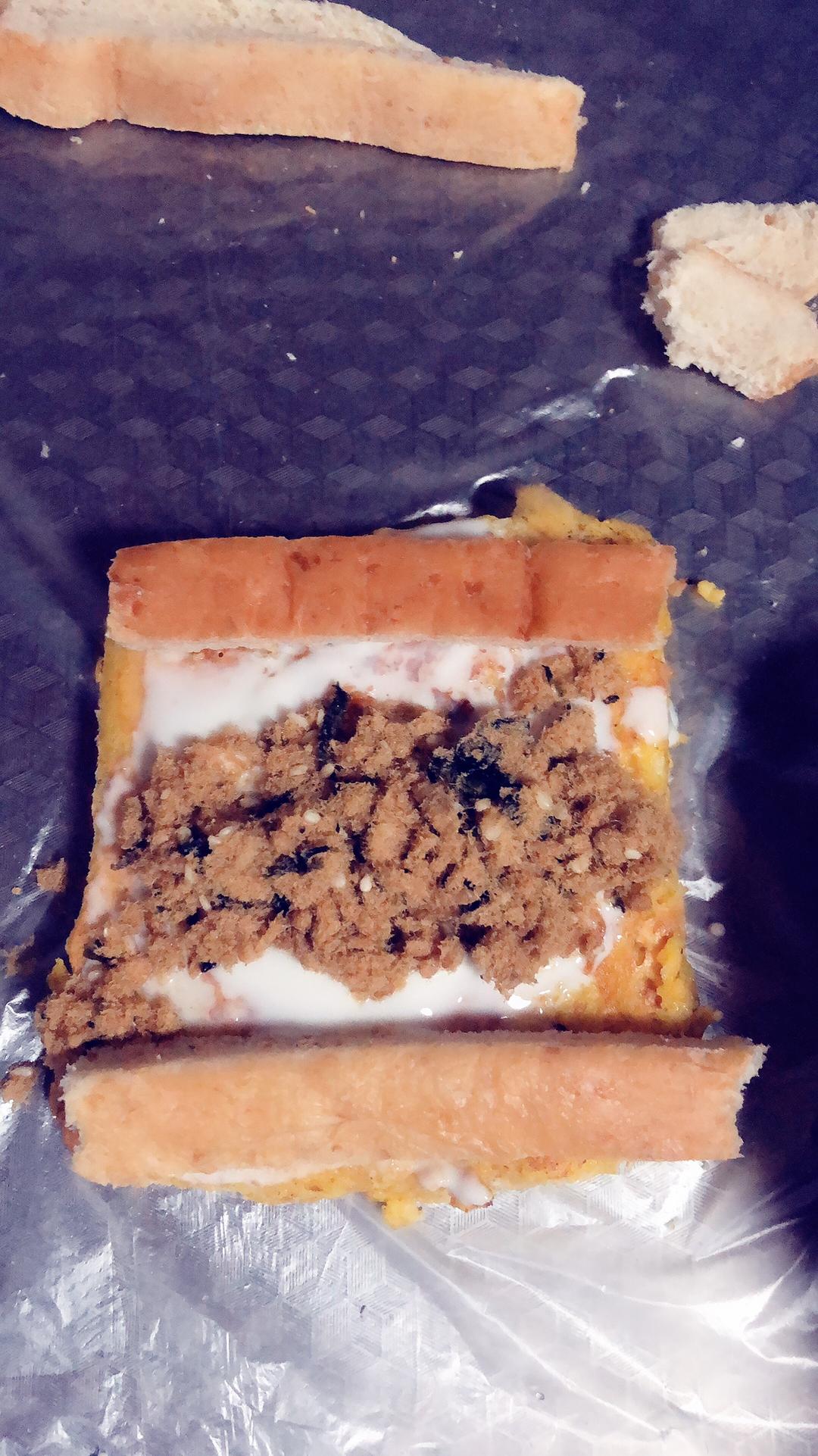 纯奶手撕吐司的做法 步骤1