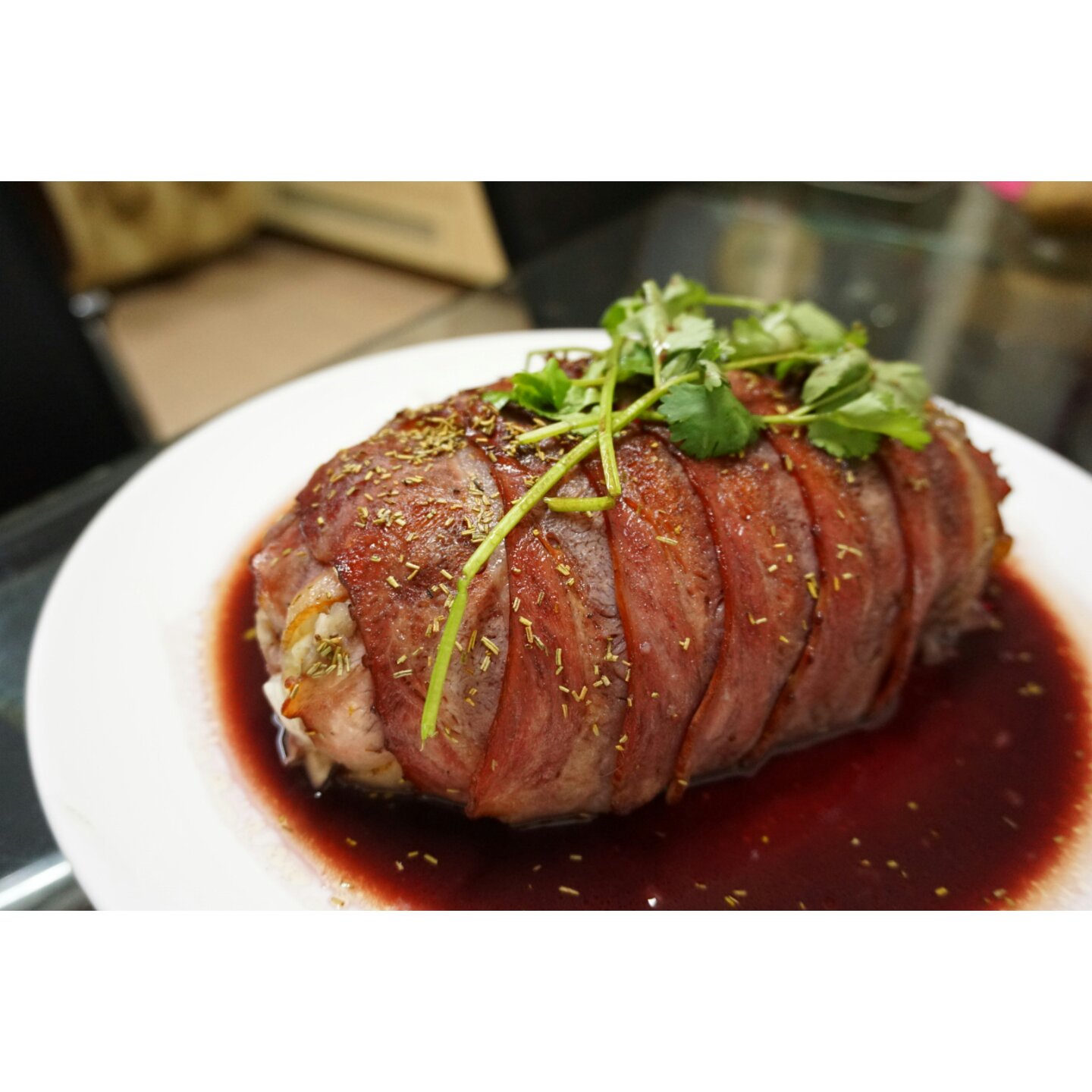 《食戟之灵》土豆培根烤肉