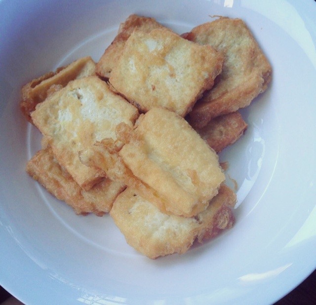 鸡蛋煎豆腐