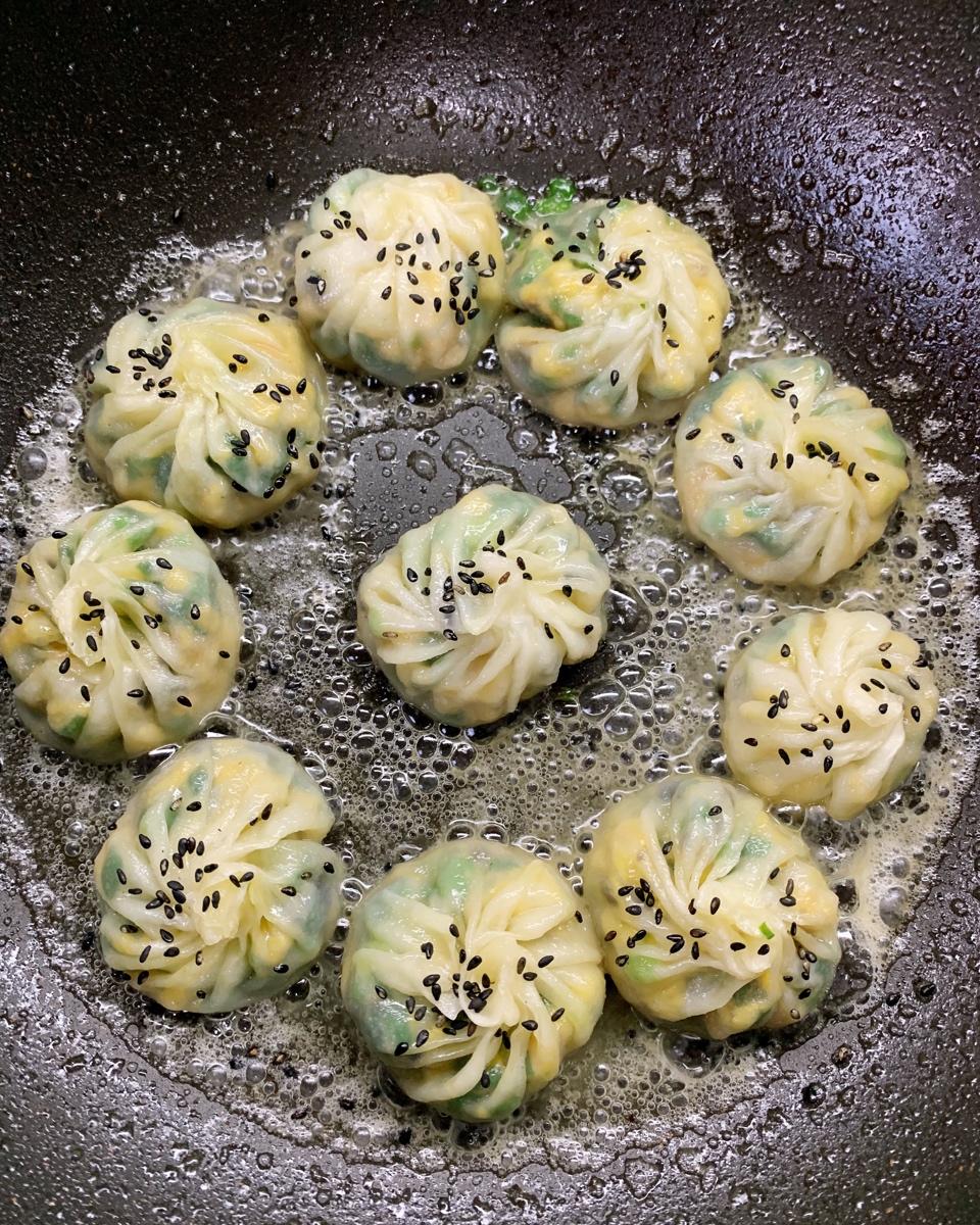 懒人水煎包，不用发面