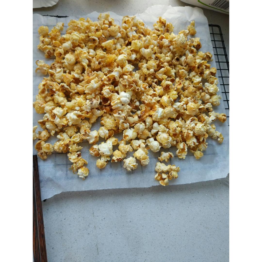 麦子攸攸做的焦糖爆米花
