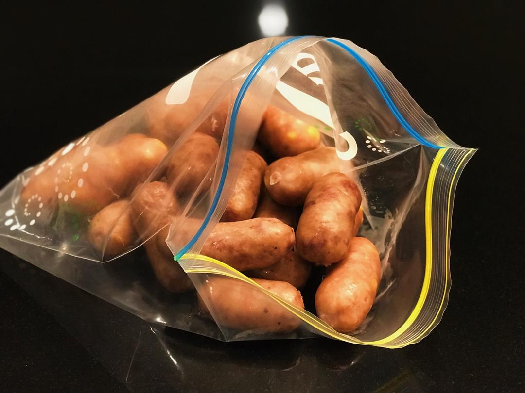 自制黑椒风味脆皮肠--多图详解手工灌肠