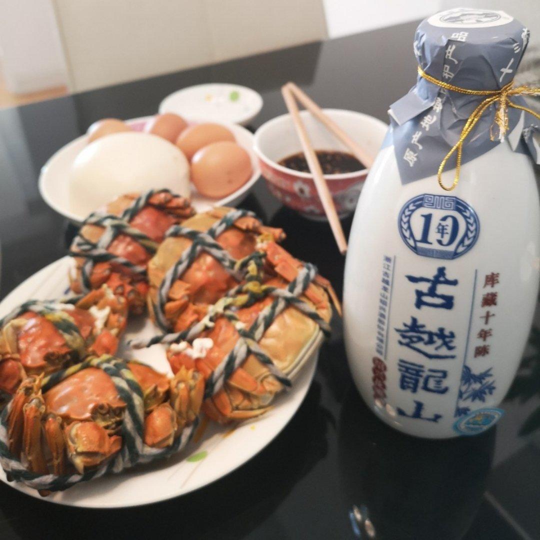 清蒸大闸蟹