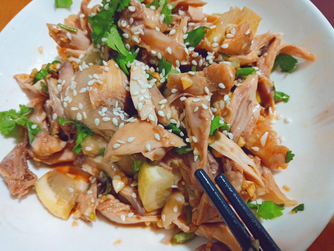 家庭版的手撕鸡