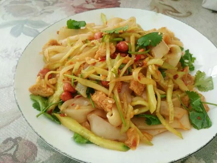 凉皮-家庭自制（告诉你自己做更劲道的秘诀）