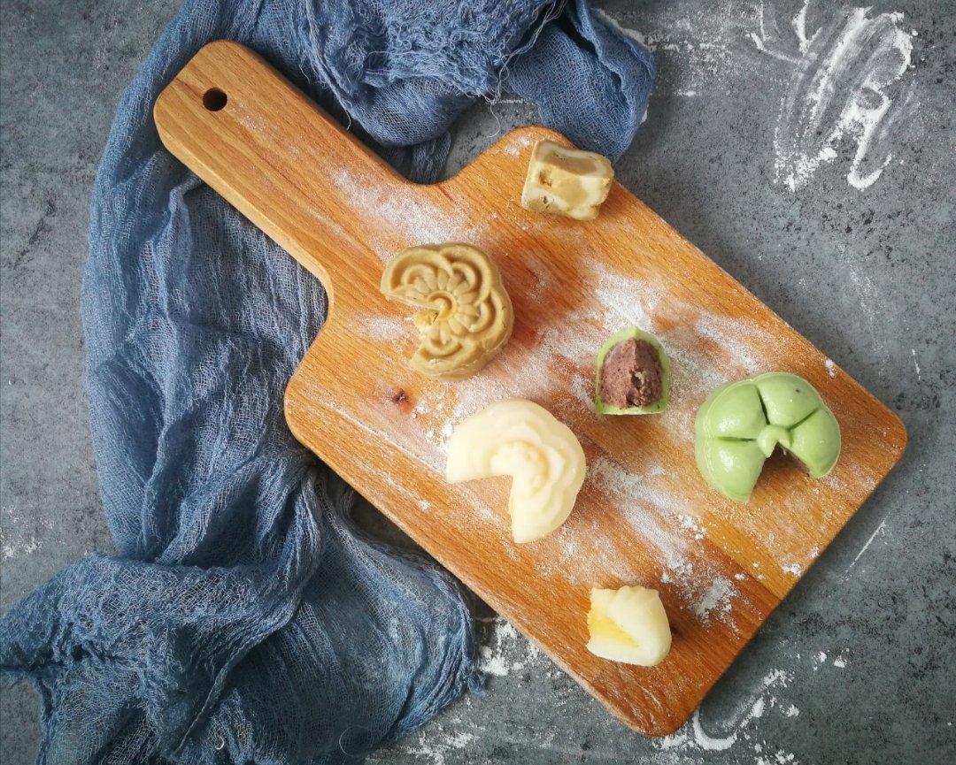 冰皮月饼(不会被腻到的奶黄馅)