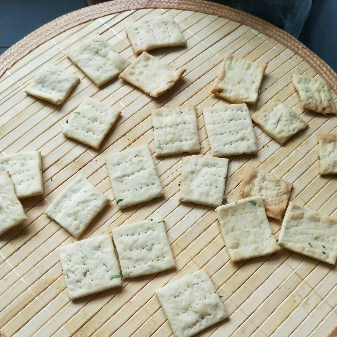 无糖香葱苏打咸饼干
