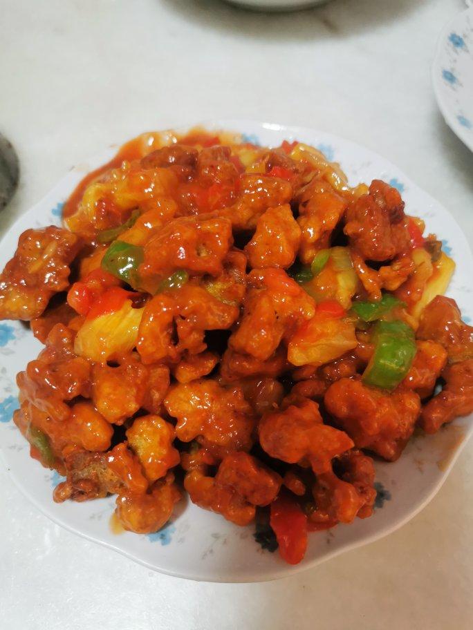 菠萝咕噜肉