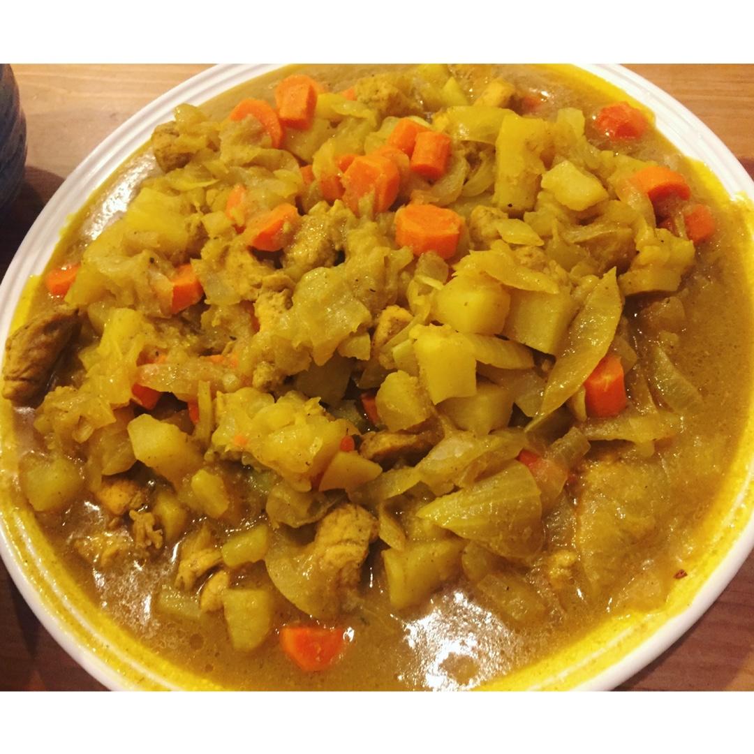 咖喱土豆鸡肉