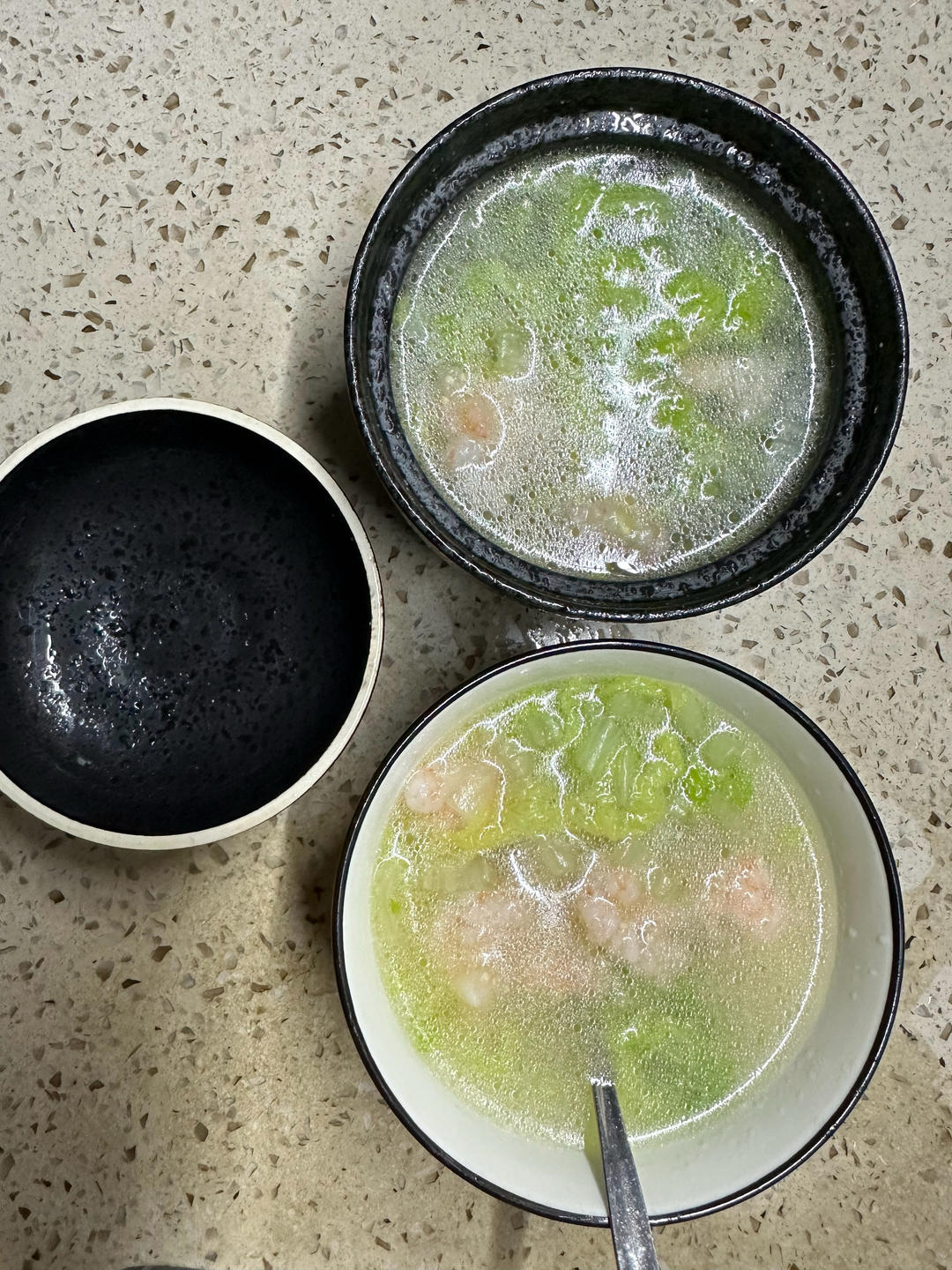 虾滑白菜汤