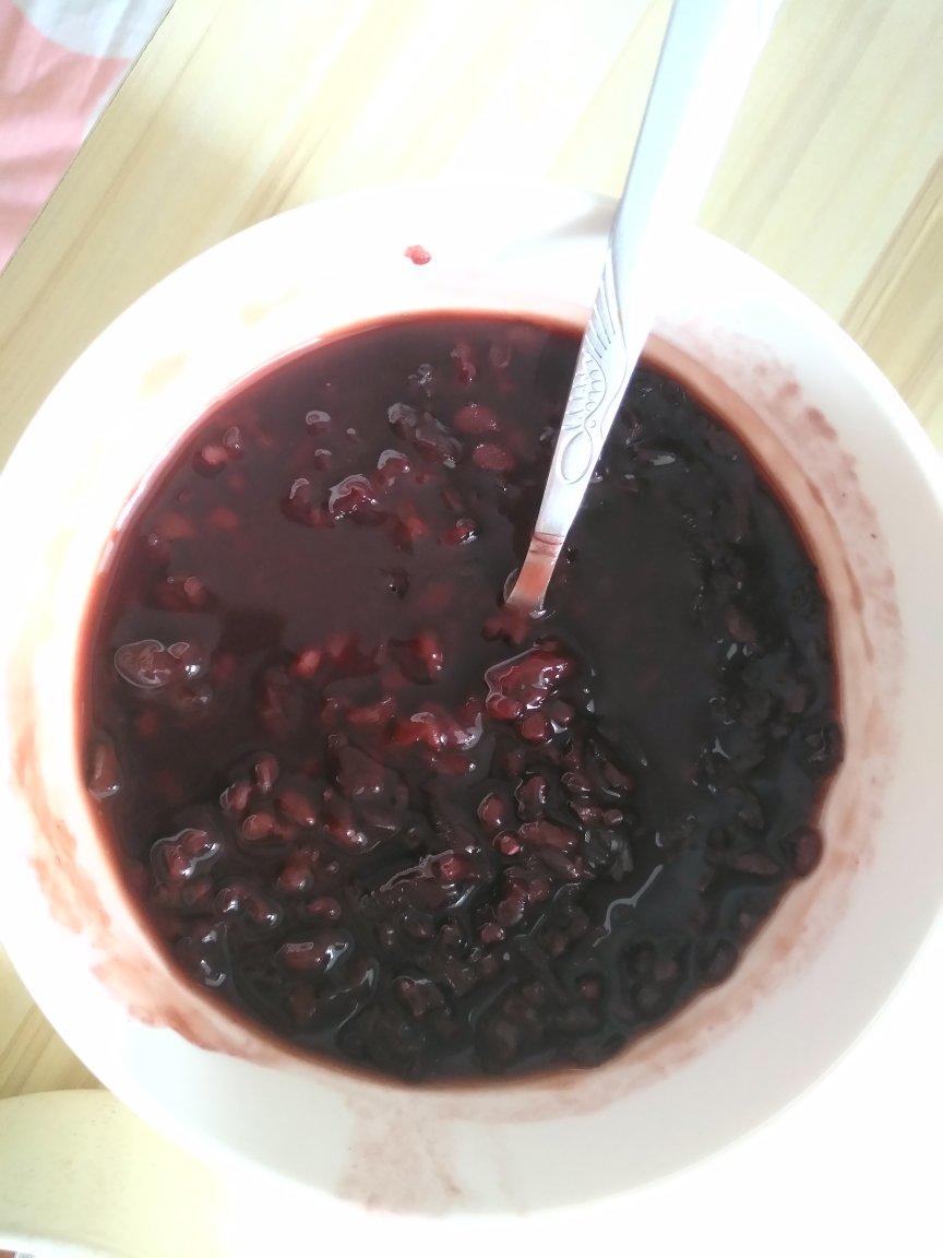 快手软糯黑米粥（电饭锅版）