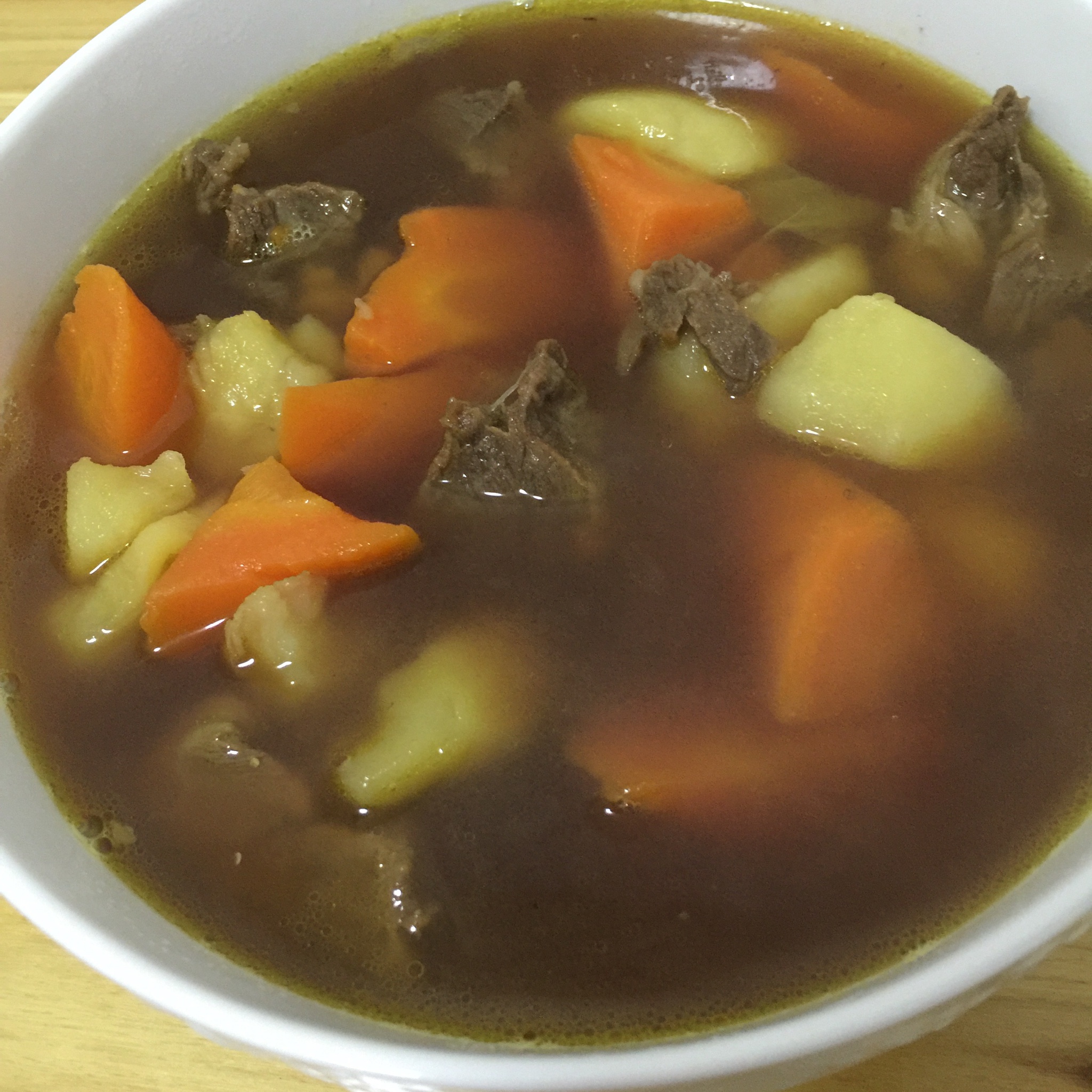土豆胡萝卜炖牛腩