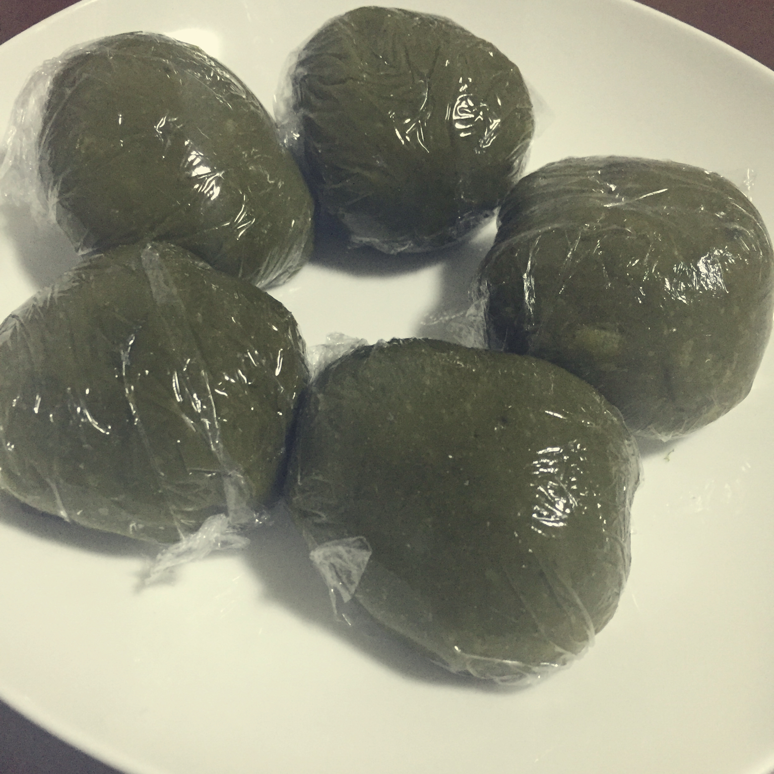 自制青团