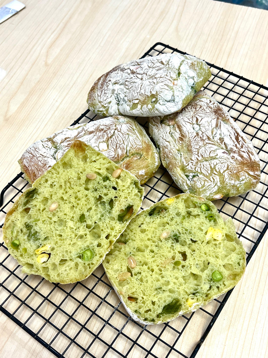 【ciabatta】家庭版恰巴塔，软乎乎的拖鞋面包