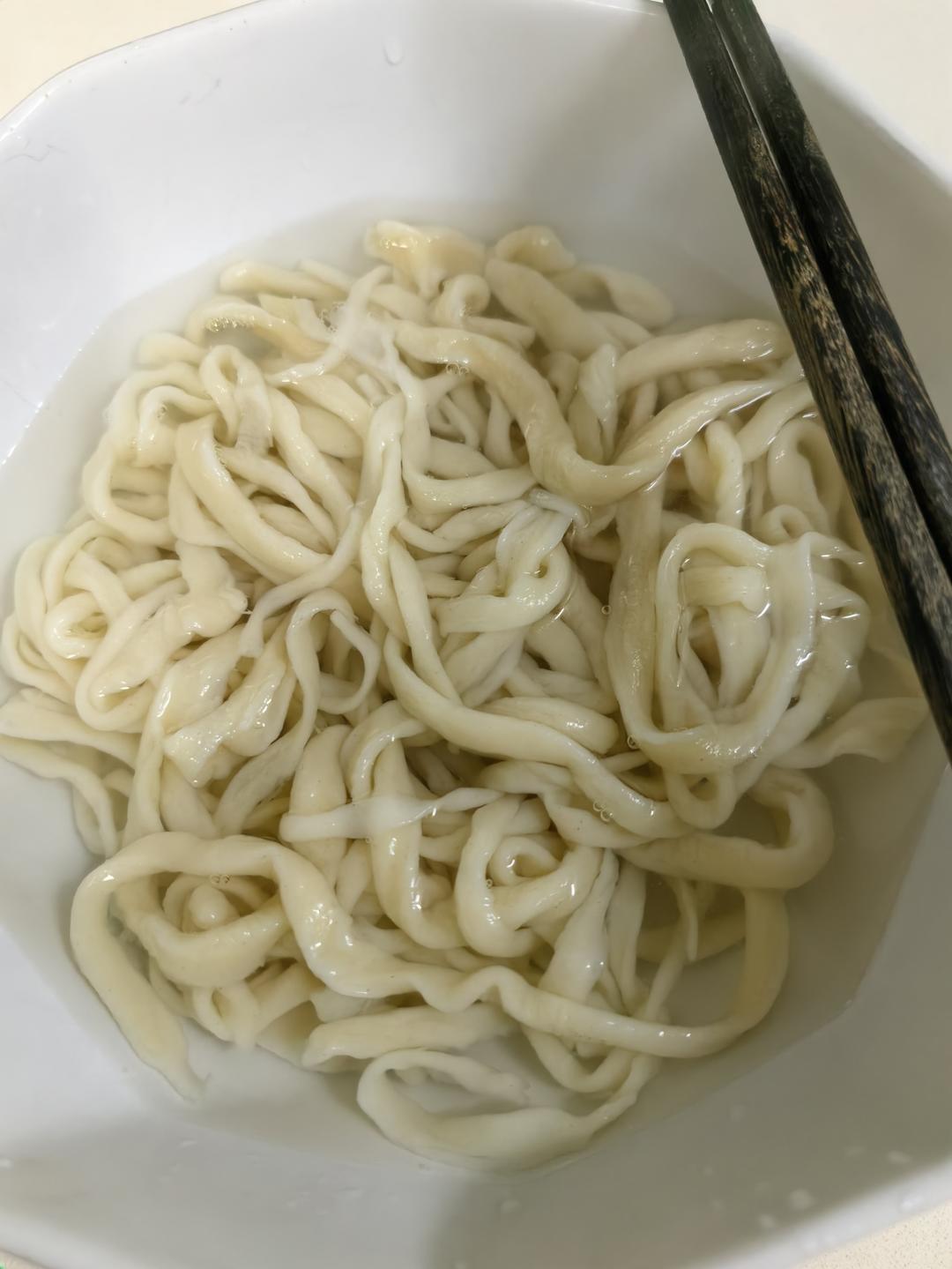 烫面手扯面的做法