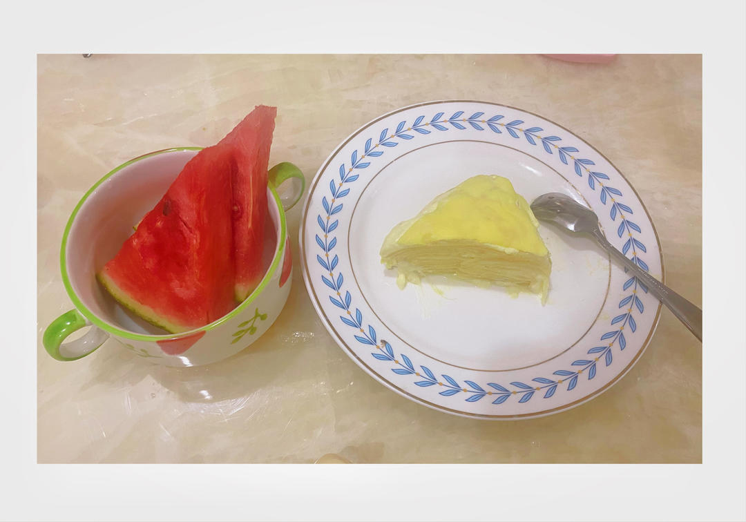千层榴莲蛋糕