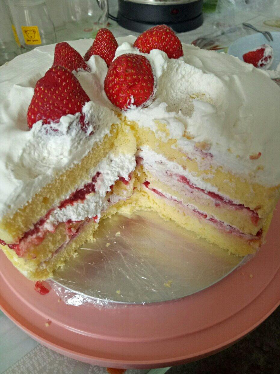 超详细零失败八寸戚风蛋糕