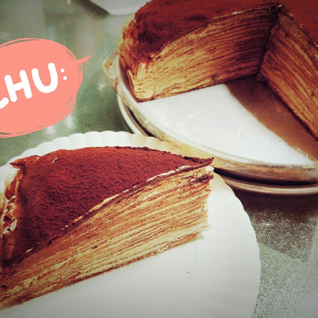 【焦糖摩卡香蕉千层蛋糕图片】king-green_下厨房