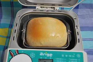 手把手教你做美味甜面包--韩国ange儿童面包机的做法 步骤16