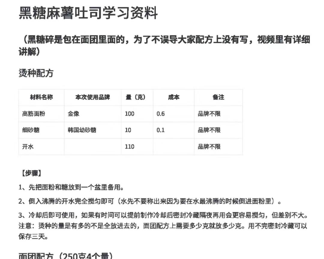 纯奶手撕吐司的做法 步骤1