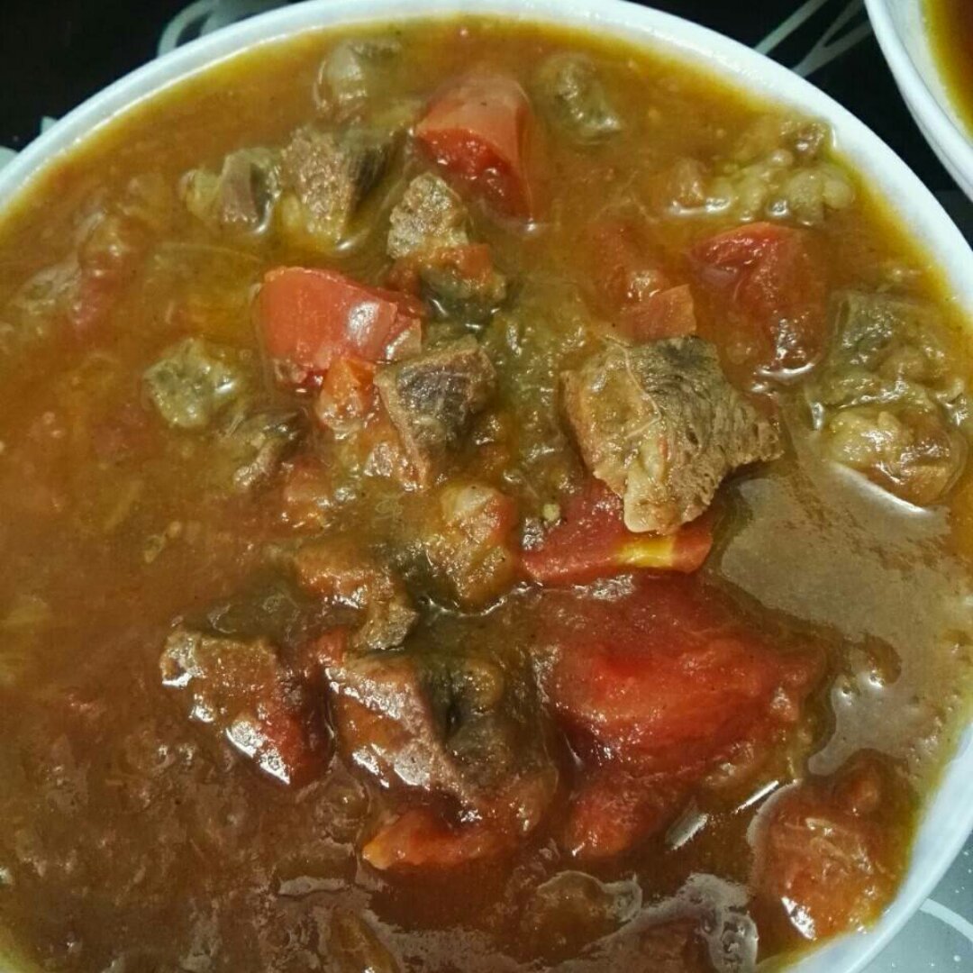 番茄炖牛肉